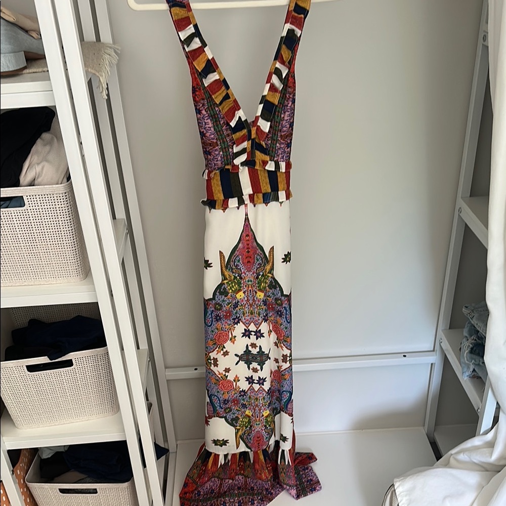 Anthropologie multi colored dress - Picture 4 of 5
